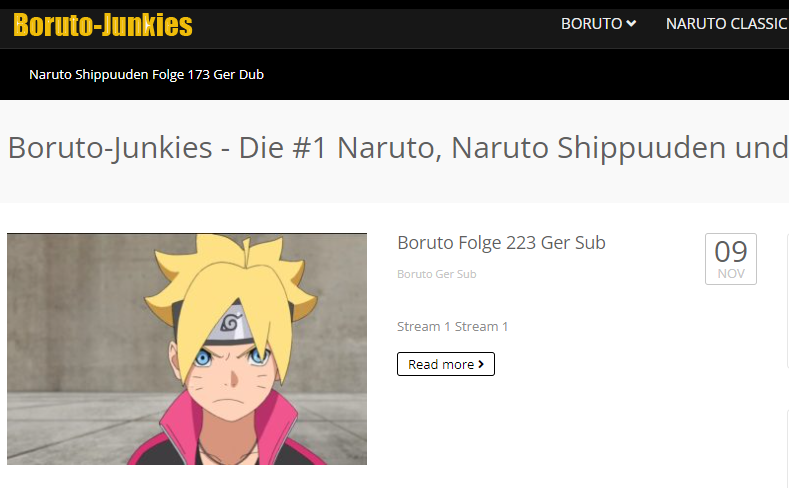 Boruto Junkies – Legal oder nicht? » Nerdmoon